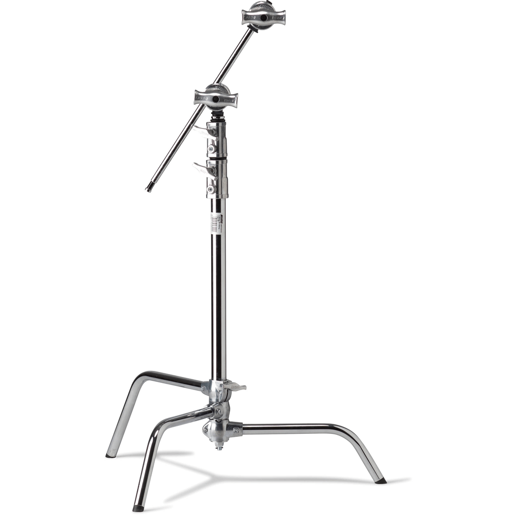 Shop Kupo Master C-Stand with 20" Riser and Sliding Leg Kit (Silver, 6.5') by Kupo at B&C Camera