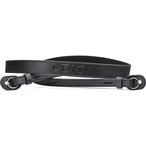 Shop Leica Carrying Strap - Black Leather by Leica at B&C Camera