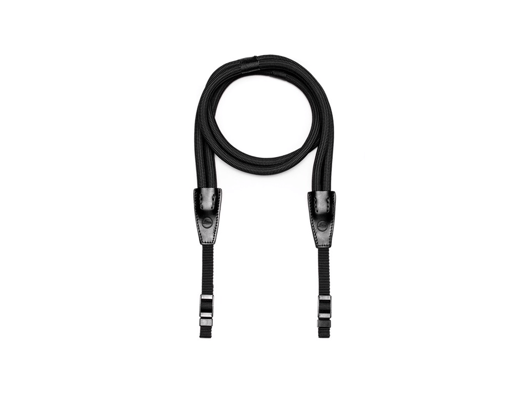 Leica Double Rope Strap, black, 100 cm, SO by Leica at B&C Camera