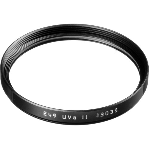 Shop Leica E49 UVa II Filter (Black) by Leica at B&C Camera