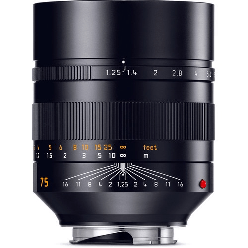 Shop Leica NOCTILUX-M 75 MM F/1.25 ASPH by Leica at B&C Camera