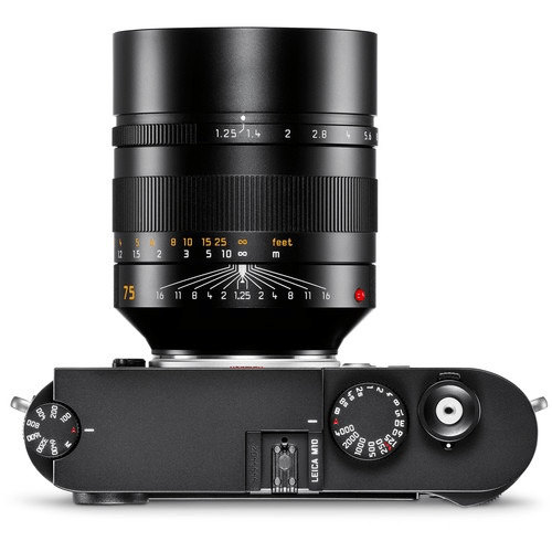 Shop Leica NOCTILUX-M 75 MM F/1.25 ASPH by Leica at B&C Camera