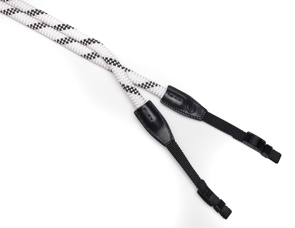 Shop Leica Rope Strap, white and black, 100 cm, SO by Leica at B&C Camera