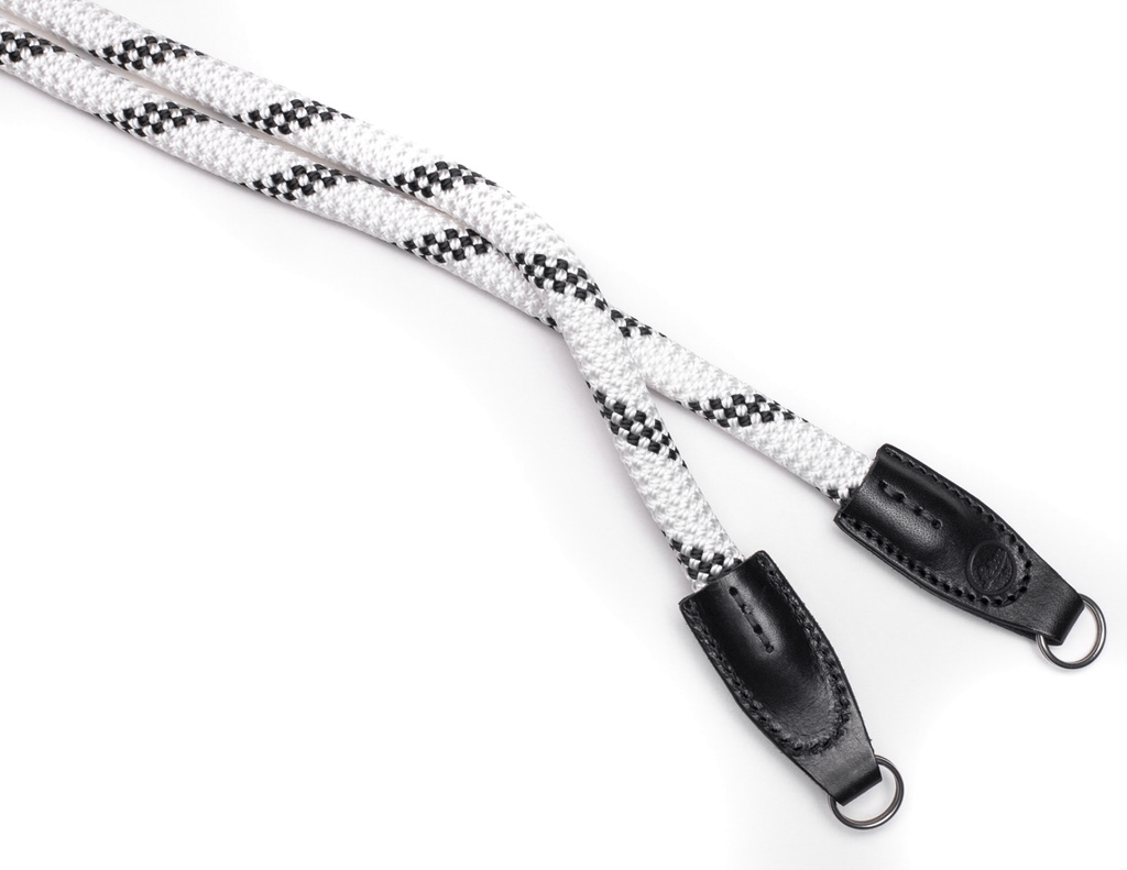 Leica Rope Strap, white and black, 126 cm by Leica at B&C Camera