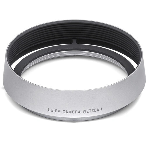 Shop Leica Round Lens Hood Q (Aluminum, Silver) by Leica at B&C Camera