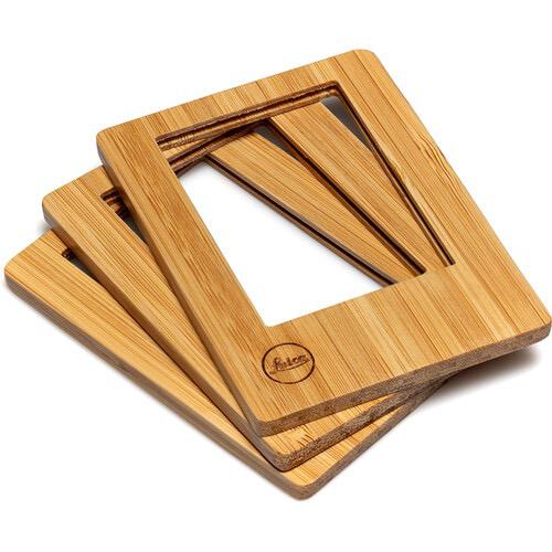 Shop Leica SOFORT Magnet Frame (Natural Bamboo, 3-Pack) by Leica at B&C Camera