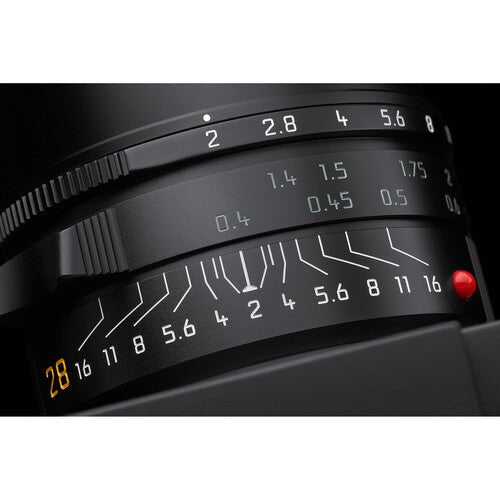 Leica Summicron -M 28 f/2 ASPH (Black Anodized) - B&C Camera
