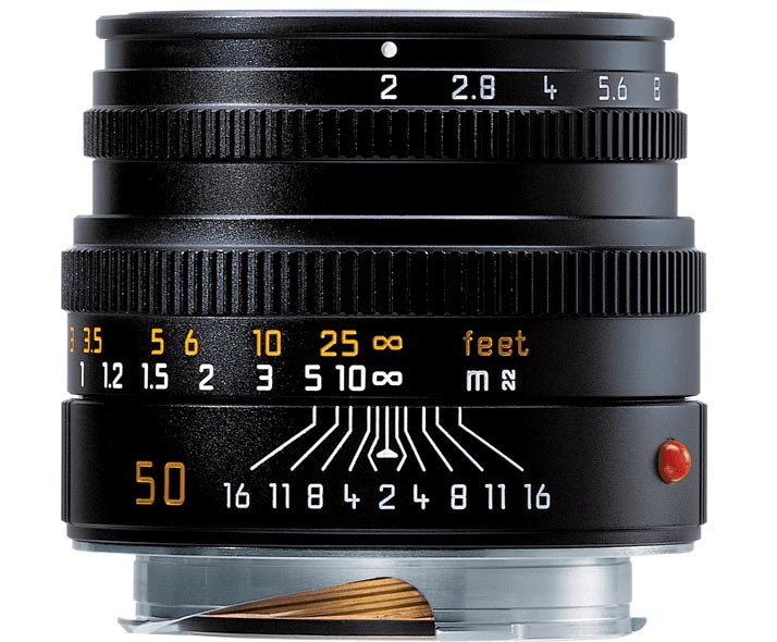 Shop Leica Summicron-M Normal 50mm f/2 Manual Focus Lens (Black) by Leica at B&C Camera