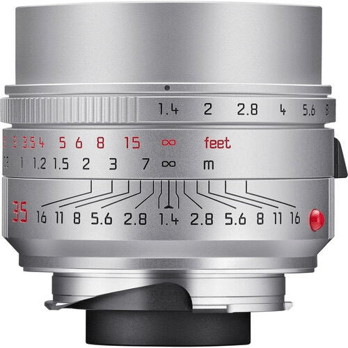 Shop Leica Summilux-M 35 f/1.4 ASPH. Silver by Leica at B&C Camera