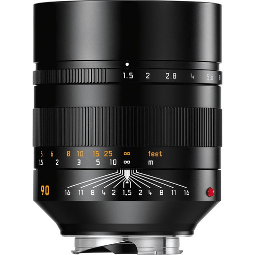 Shop Leica Summilux-M 90mm f/1.5 ASPH. Lens by Leica at B&C Camera