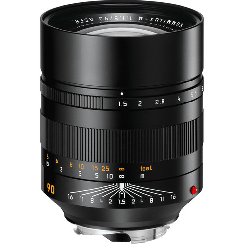 Shop Leica Summilux-M 90mm f/1.5 ASPH. Lens by Leica at B&C Camera