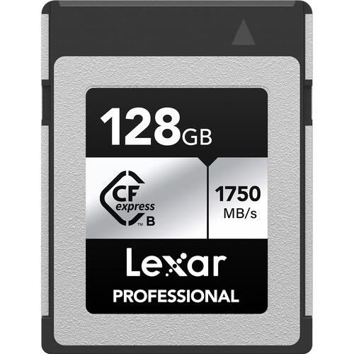 Lexar 128gb Professional CFexpress Type B Card SILVER Series - B&C Camera