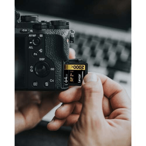 Shop Lexar Pro 64GB 2000x SDXC UHS-II Memory Card by Lexar at B&C Camera