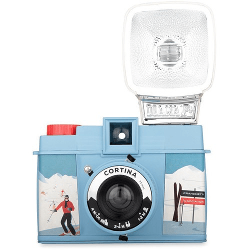 Shop Lomography Diana F+ Film Camera and Flash (Cortina) by lomography at B&C Camera