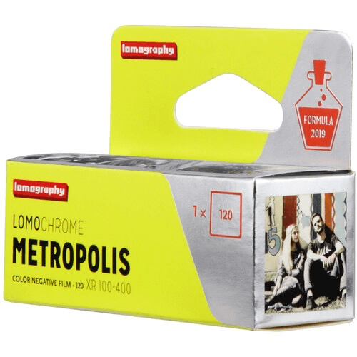 Shop Lomography LomoChrome Metropolis 100-400 Color Negative Film (120 Roll Film, Expired 2019) by lomography at B&C Camera