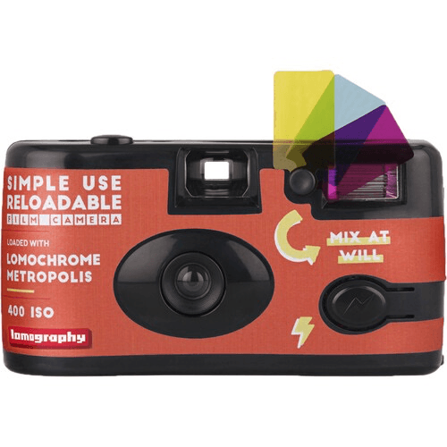 Shop Lomography LomoChrome Metropolis Simple Use Film Camera (27 Exposures) by lomography at B&C Camera