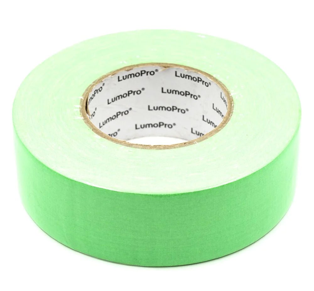 Shop Lumopro Fluorescent Green 2” X 55yd Gaffer Tape by Lumopro at B&C Camera