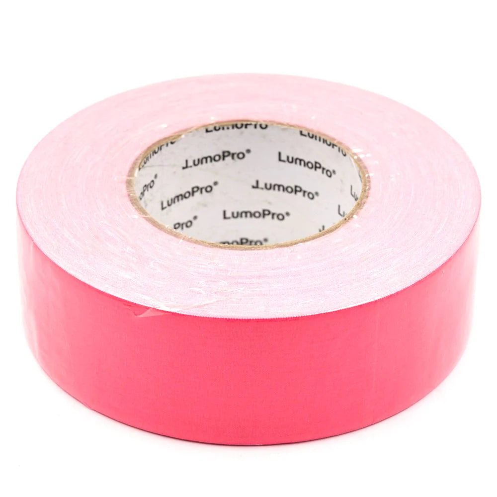 Lumopro Fluorescent Pink 2” X 55yd Gaffer Tape - B&C Camera