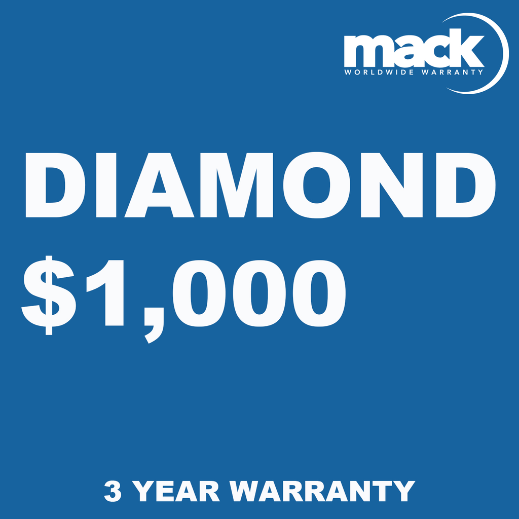 Shop MACK 3 Year Diamond Warranty - Under $1,000 by Mack Worlwide Warranty at B&C Camera