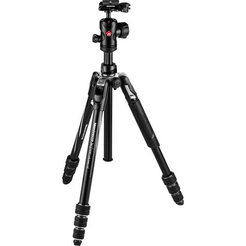 Shop Manfrotto Befree Advanced Travel Aluminum Tripod with Ball Head (Twist Locks, Black) by Manfrotto at B&C Camera