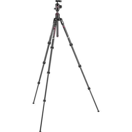 Shop Manfrotto Befree GT XPRO Carbon Fiber Travel Tripod with 496 Center Ball Head by Manfrotto at B&C Camera