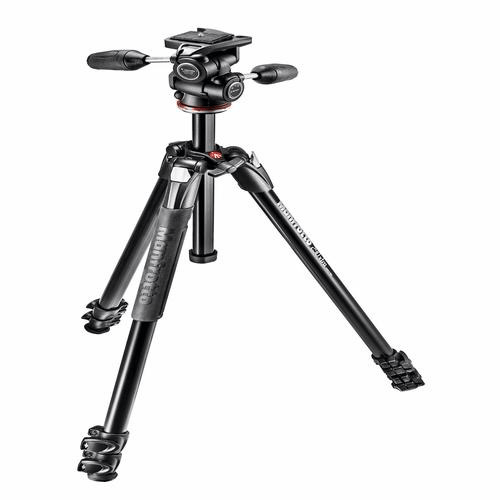 Manfrotto MK290XTA3-3WUS  290 XTRA Kit, Alu 3 sec. tripod with 3W head by  Manfrotto at B&C Camera