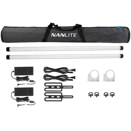Shop Nanlite PavoTube II 30X RGBWW LED Pixel Tube 2-Light Kit with Internal Battery by NANLITE at B&C Camera