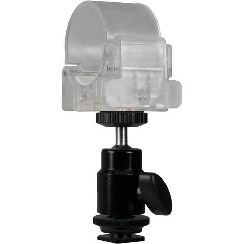 Shop Nanlite Pavotube Transparent Polycarbonate Clip and Mini Ball Head with Hot Shoe Adapter by NANLITE at B&C Camera