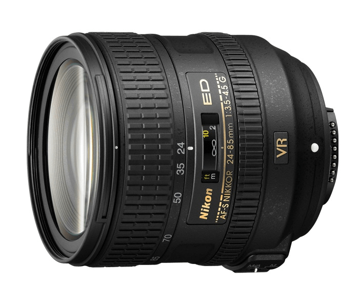 美品　Nikon AF-S ED 24-85mm f3.5-4.5G フルサイズ•フロントキャップ
