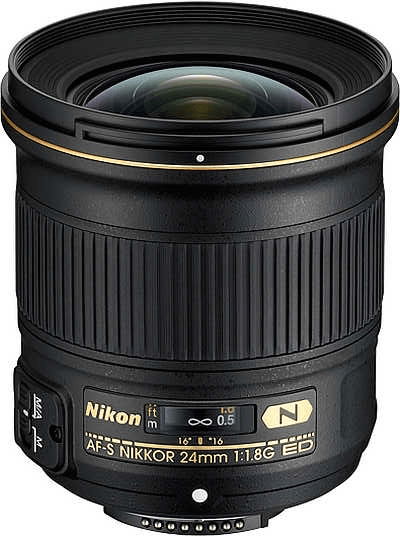Shop Nikon AF-S NIKKOR 24mm f/1.8G ED Lens by Nikon at B&C Camera