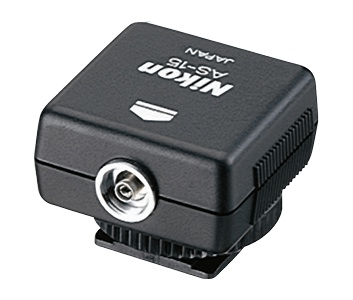 Shop Nikon AS-15 Sync Terminal Adapter (Hot Shoe to PC) by Nikon at B&C Camera