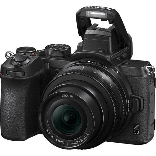 Shop Nikon Z 50 Mirrorless Digital Camera with 16-50mm Lens by Nikon at B&C Camera