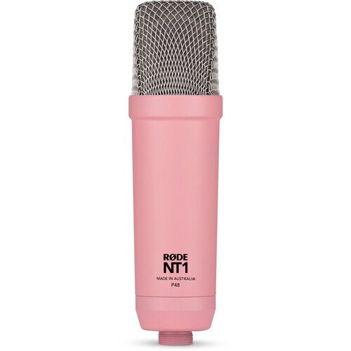 NT1 Signature Studio Condenser Microphone - Pink - B&C Camera