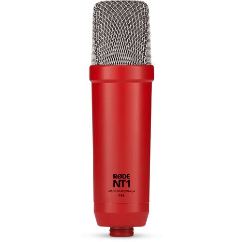 NT1 Signature Studio Condenser Microphone - Red - B&C Camera