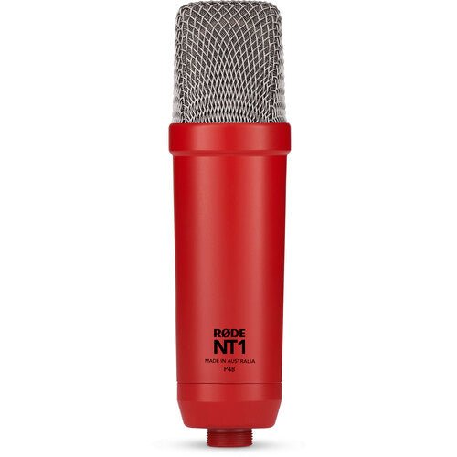 NT1 Signature Studio Condenser Microphone - Red - B&C Camera