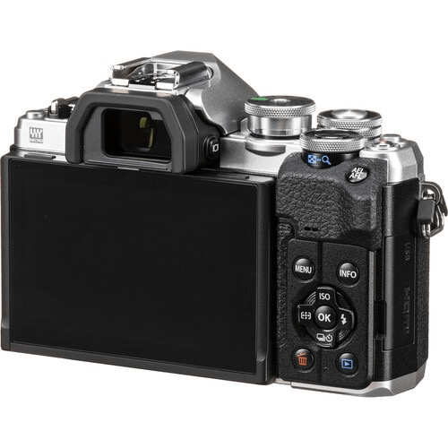 Shop Olympus OM-D E-M10 Mark IV Mirrorless Digital Camera with 14-42mm Lens (Silver) by Olympus at B&C Camera