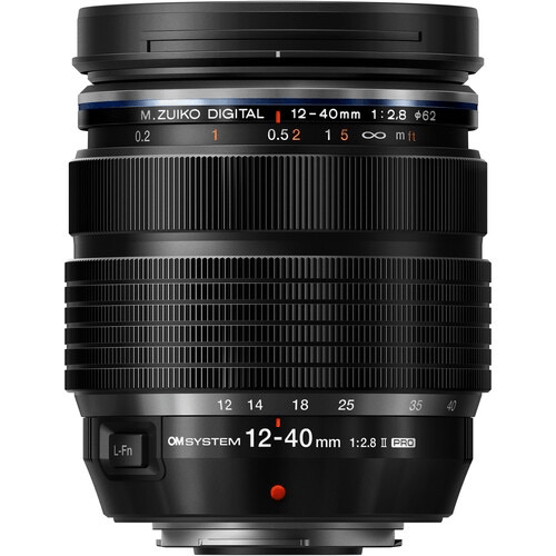 Shop OM SYSTEM M.Zuiko Digital ED 12-40mm f/2.8 PRO II Lens by Olympus at B&C Camera