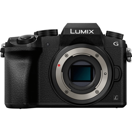 Shop Panasonic Lumix DMC-G7 Mirrorless Micro Four Thirds Digital Camera with 14-42mm and 45-150mm Lenses (Black)*OPEN BOX* by Panasonic at B&C Camera