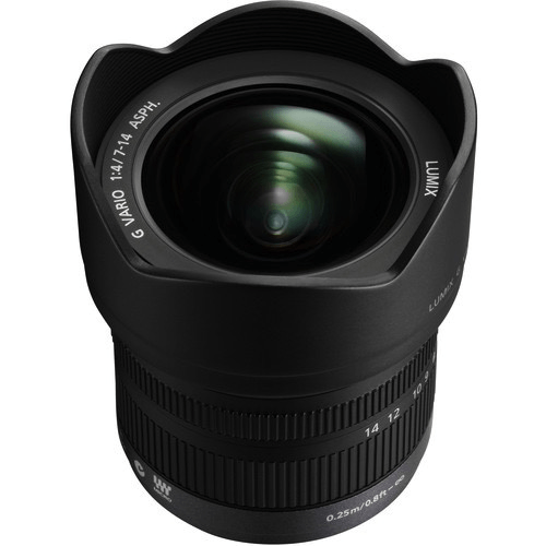Panasonic Lumix G Vario 7-14mm f/4.0 ASPH Lens by Panasonic at B&C
