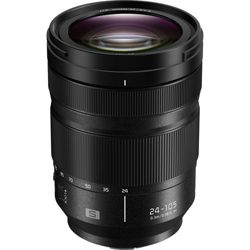 Shop Panasonic Lumix S 24-105mm f/4 Macro O.I.S. Lens by Panasonic at B&C Camera