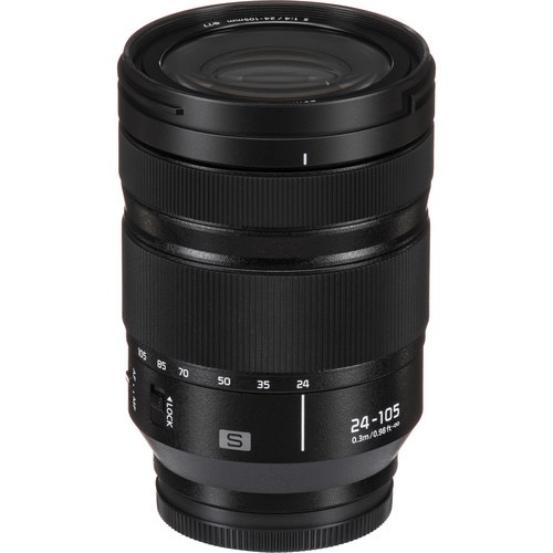 Shop Panasonic Lumix S 24-105mm f/4 Macro O.I.S. Lens by Panasonic at B&C Camera