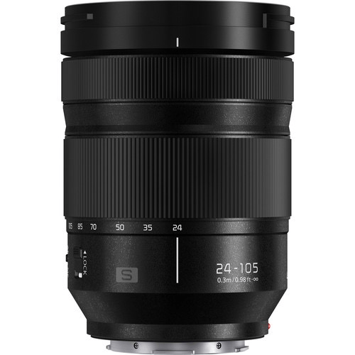 Shop Panasonic Lumix S 24-105mm f/4 Macro O.I.S. Lens by Panasonic at B&C Camera