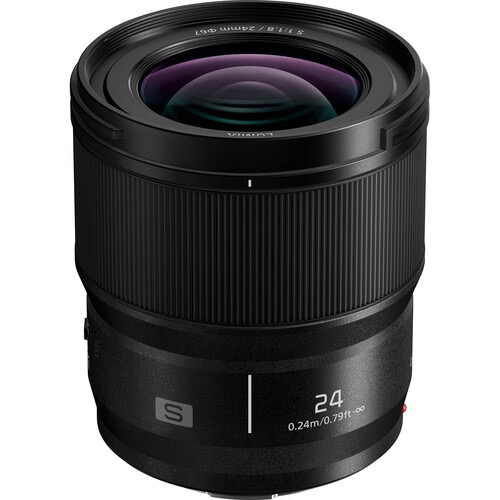 Shop Panasonic Lumix S 24mm f/1.8 Lens by Panasonic at B&C Camera