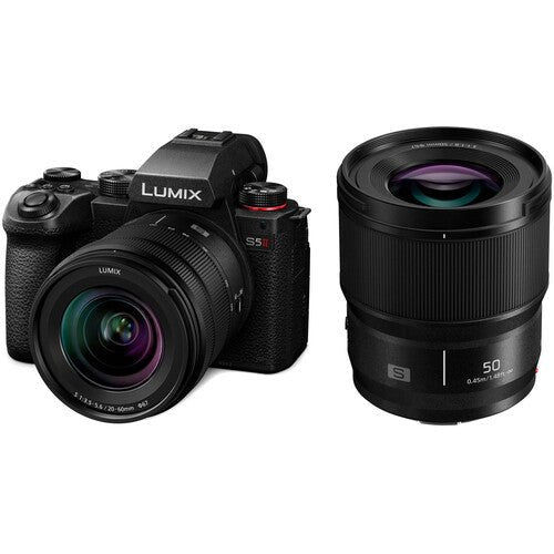 Shop Panasonic LUMIX S5 II Full Frame Mirrorless Camera with 20-60mm F3.5-5.6 & 50mm F1.8 Lenses by Panasonic at B&C Camera