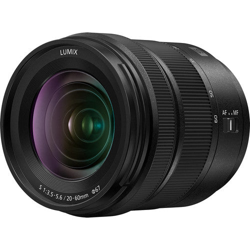 Panasonic LUMIX S5 II Full Frame Mirrorless Camera with 20-60mm F3.5-5.6 & 50mm F1.8 Lenses - B&C Camera