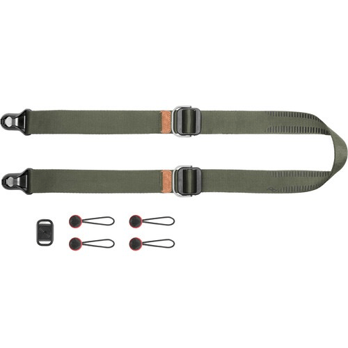 Shop Peak Design Slide Lite Camera Strap (Sage Green) by Peak Design at B&C Camera