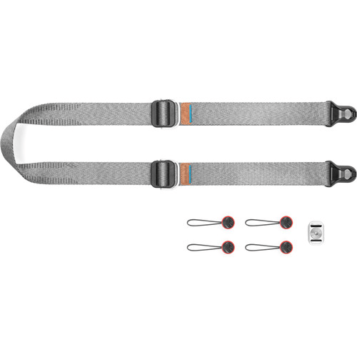 Shop Peak Design Slide Lite Camera Strap (Ash Gray) by Peak Design at B&C Camera