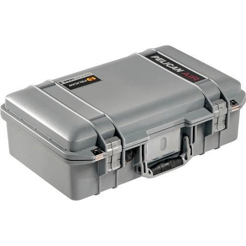 Shop Pelican 1485Air Compact Hand-Carry Case (Silver, Pick-N-Pluck Foam) by Pelican at B&C Camera