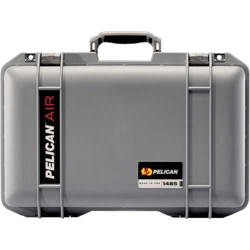 Shop Pelican 1485Air Compact Hand-Carry Case (Silver, Pick-N-Pluck Foam) by Pelican at B&C Camera
