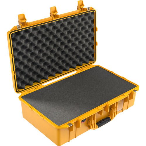 Pelican 1555AirWF Hard Carry Case with Foam Insert and Liner (Yellow) - B&C Camera